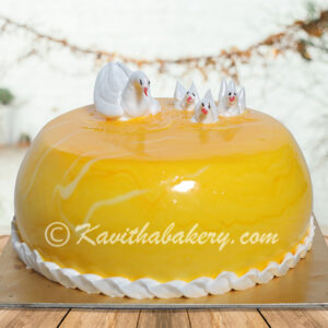Mango Truffle Cake