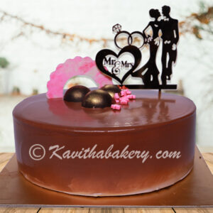 Milk Chocolate Truffle Cake