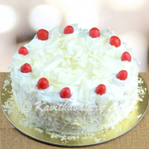 White Forest Cake